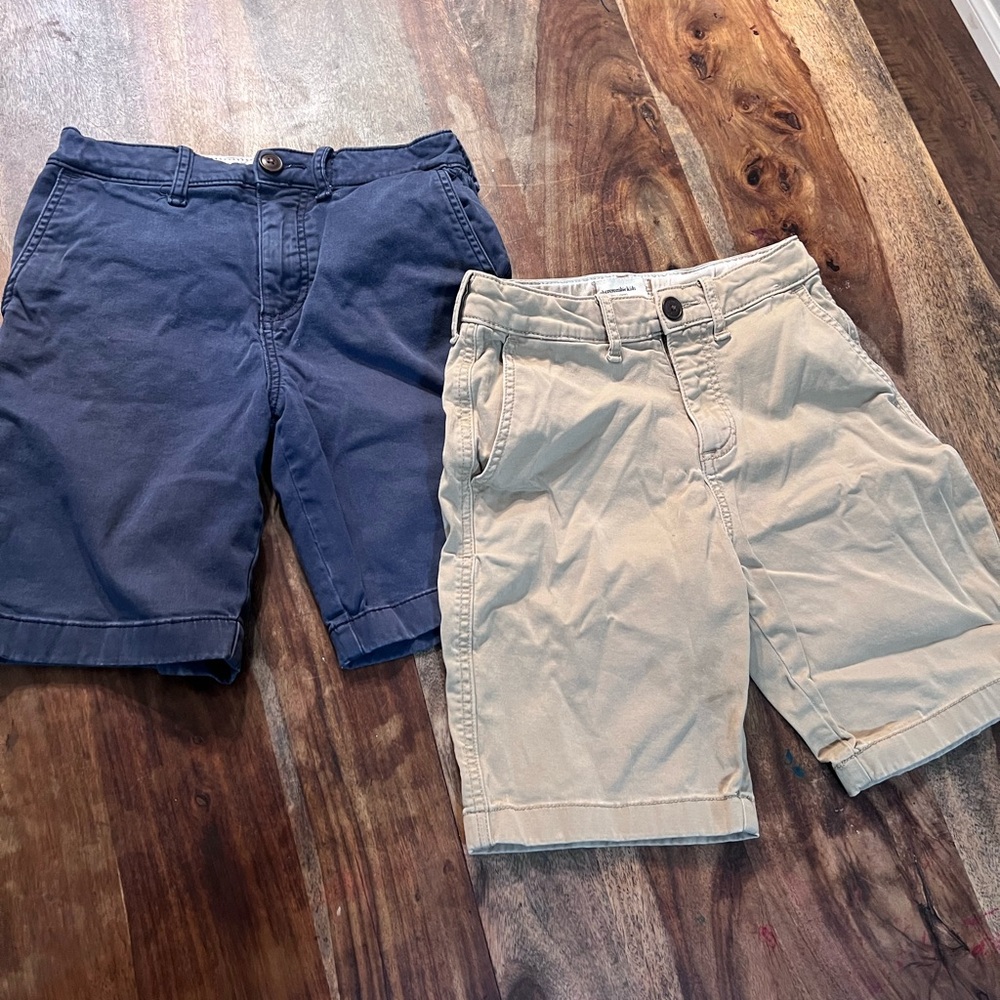 Abercrombie Kids Tan Chino Shorts